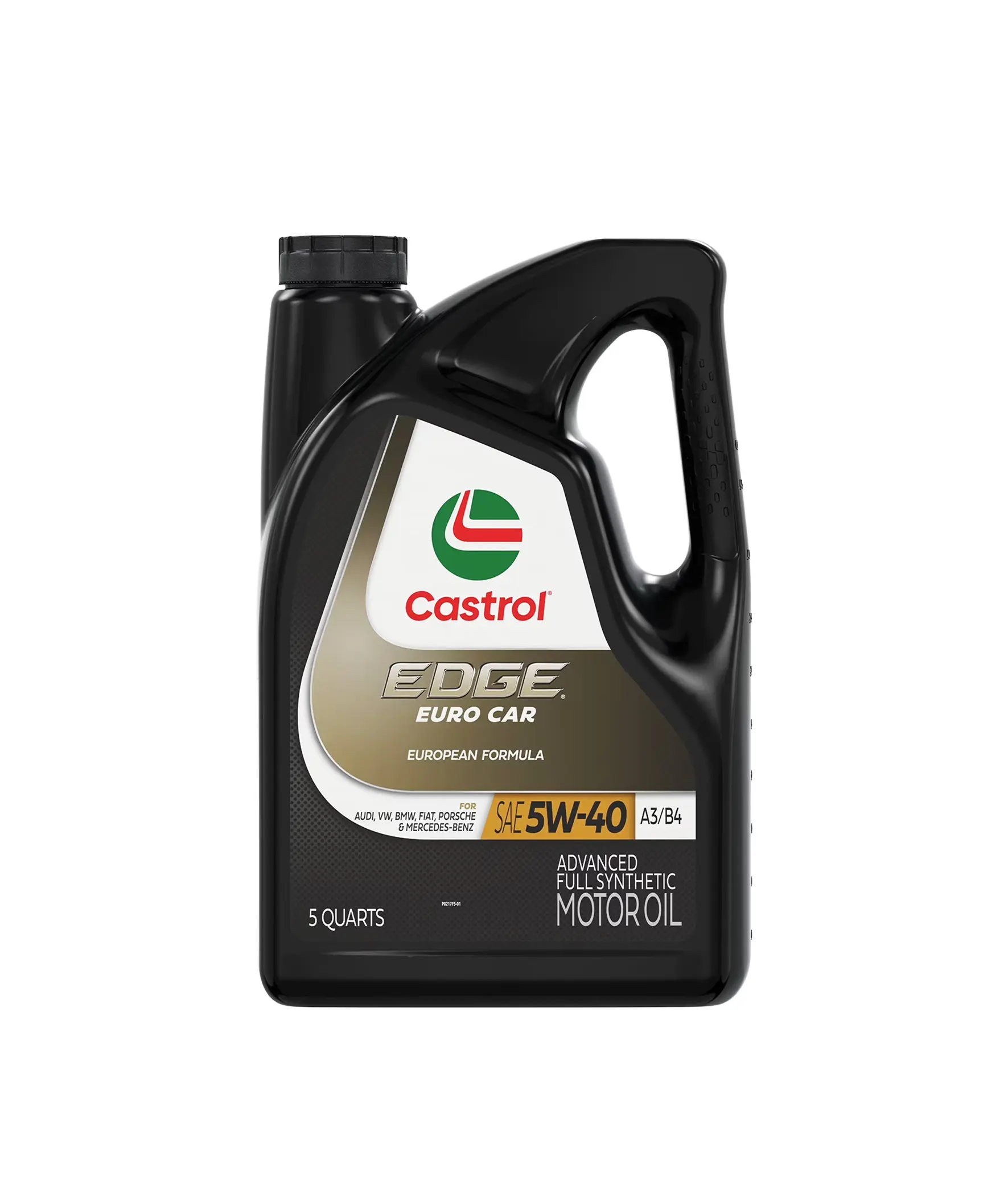 CASTROL EDGE 5W40 EURO CAR A3/B4 - Aceite Full Sintético - Galón 4.73Lt.