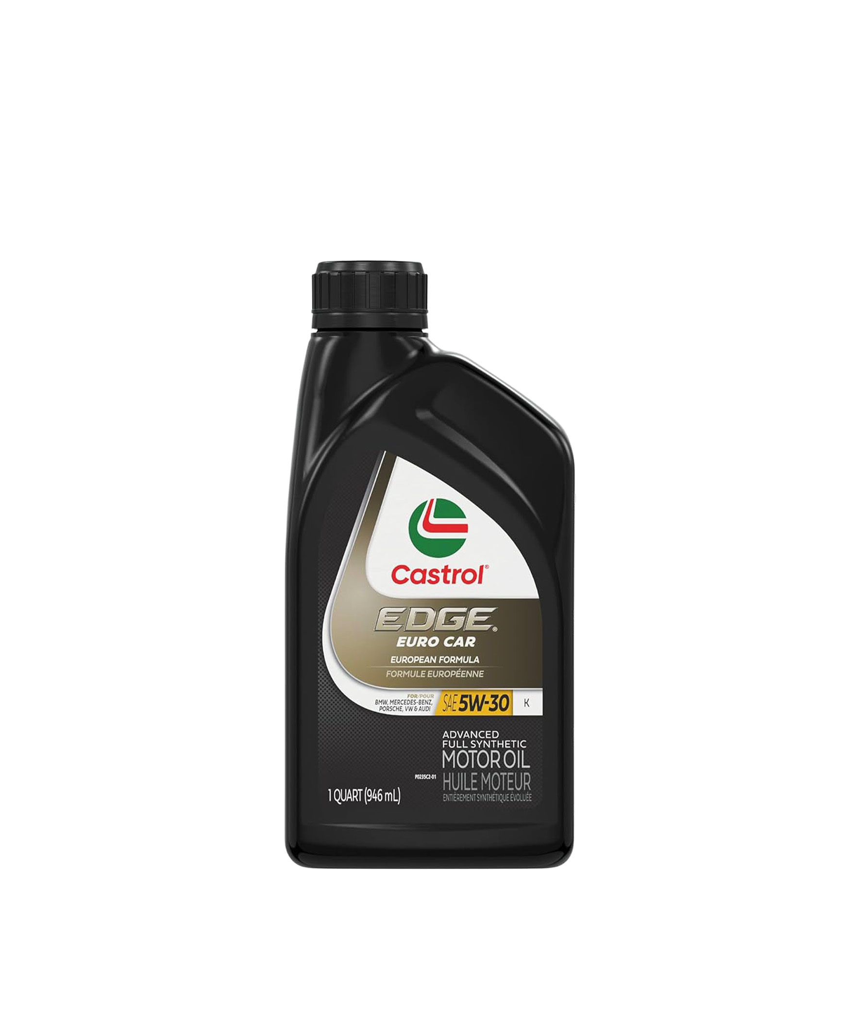 CASTROL EDGE 5W30 K EURO CAR - Aceite Full Sintético - QT 946ml