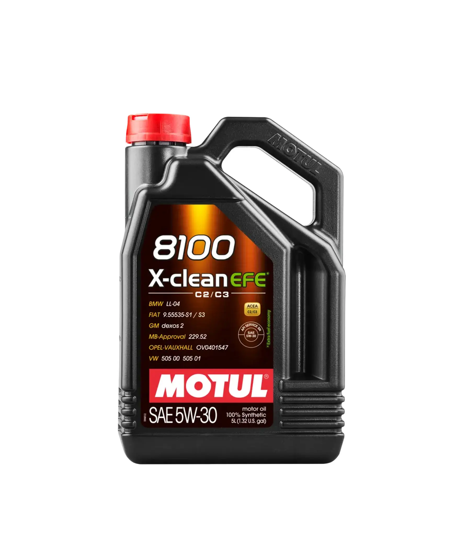MOTUL 8100 5W30 X-CLEAN EFE C2/C3 - Aceite Full Sintético - Galón 5Lt.