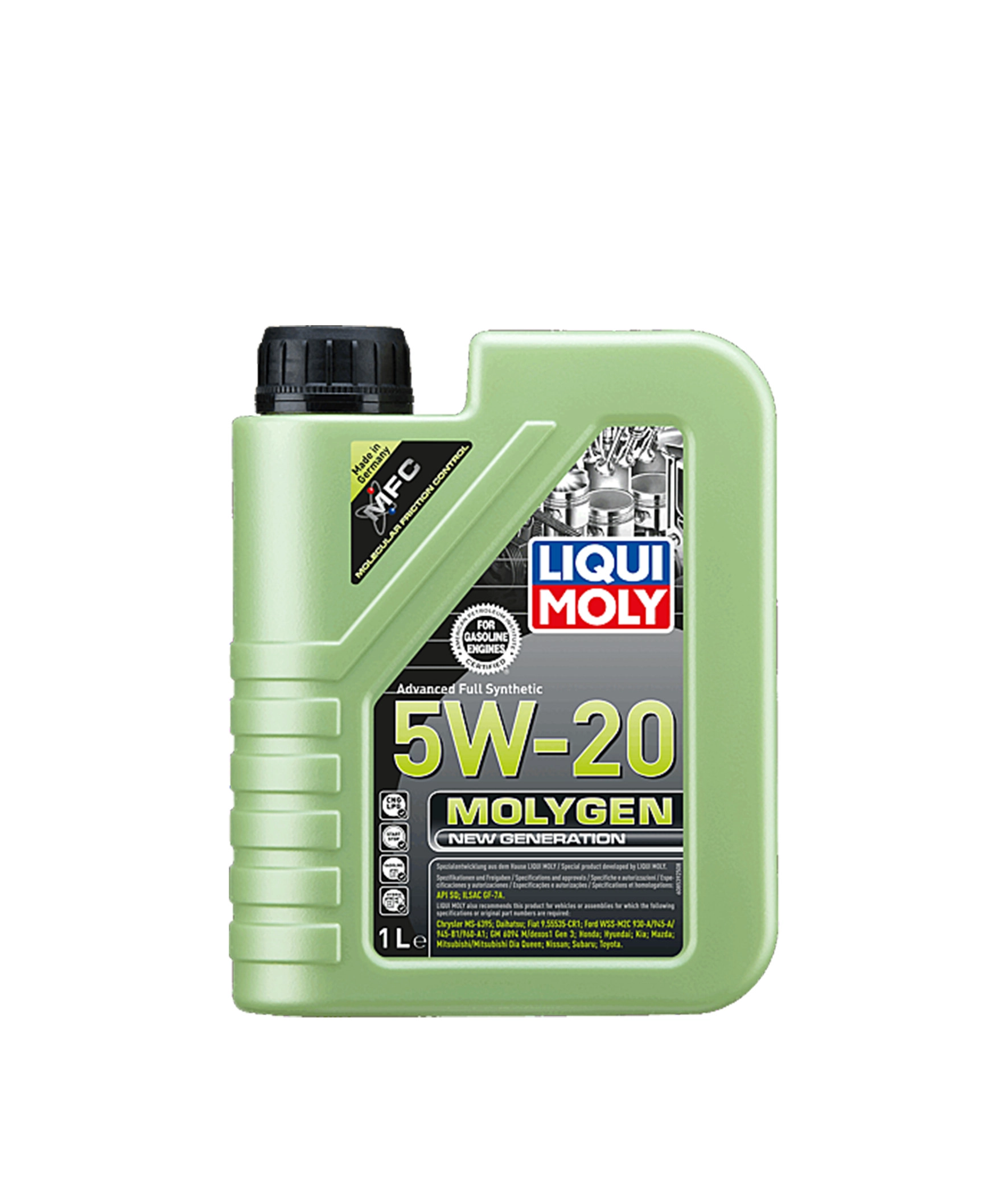 LIQUI MOLY MOLYGEN NEW GENERATION 5W20 - Aceite de Motor - QT 1Lt.