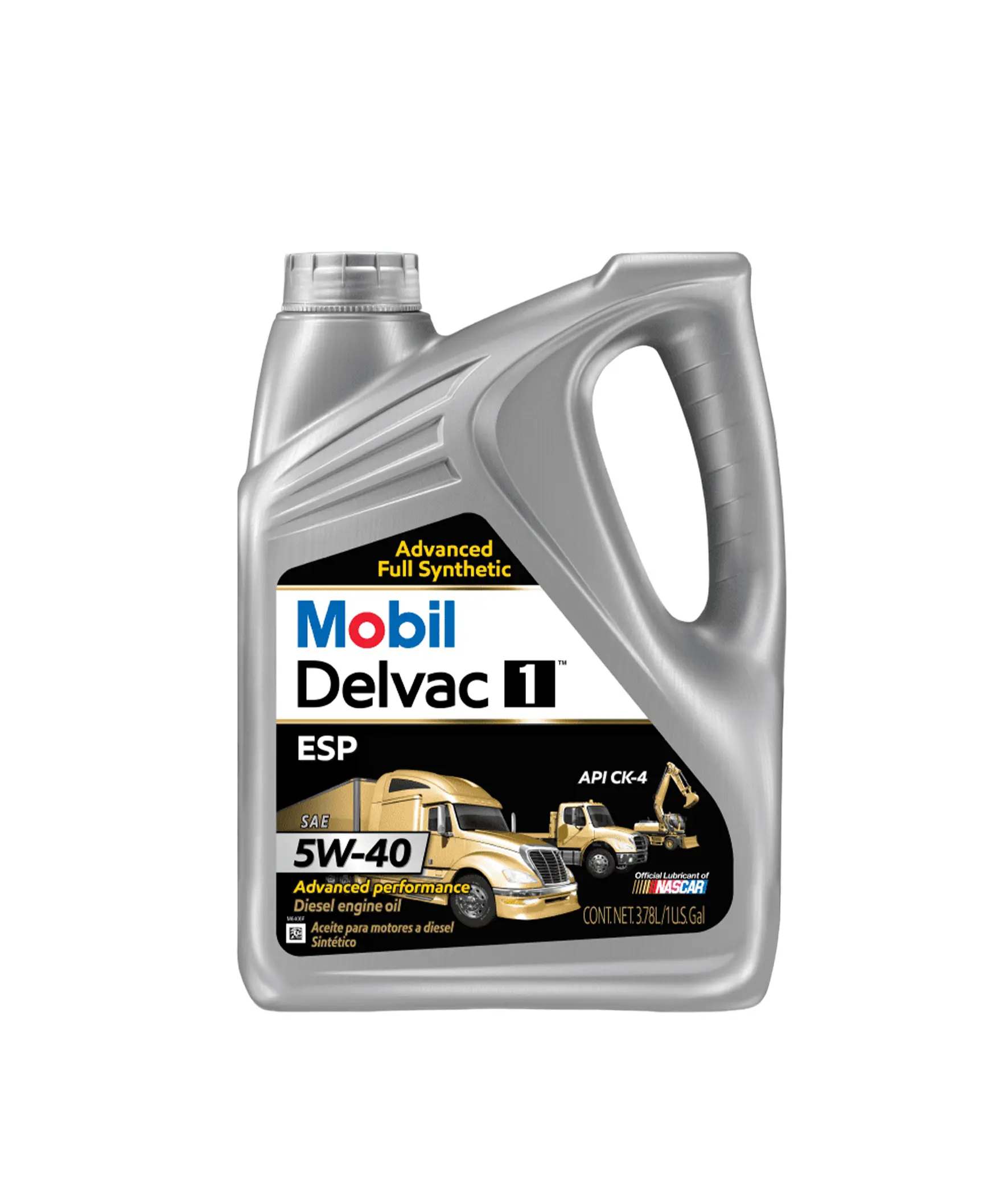 MOBIL DELVAC 1 ESP 5W40 - Aceite para motor diésel - Galón 3.78Lt.